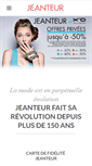 Mobile Screenshot of jeanteur.fr