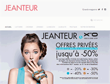 Tablet Screenshot of jeanteur.fr